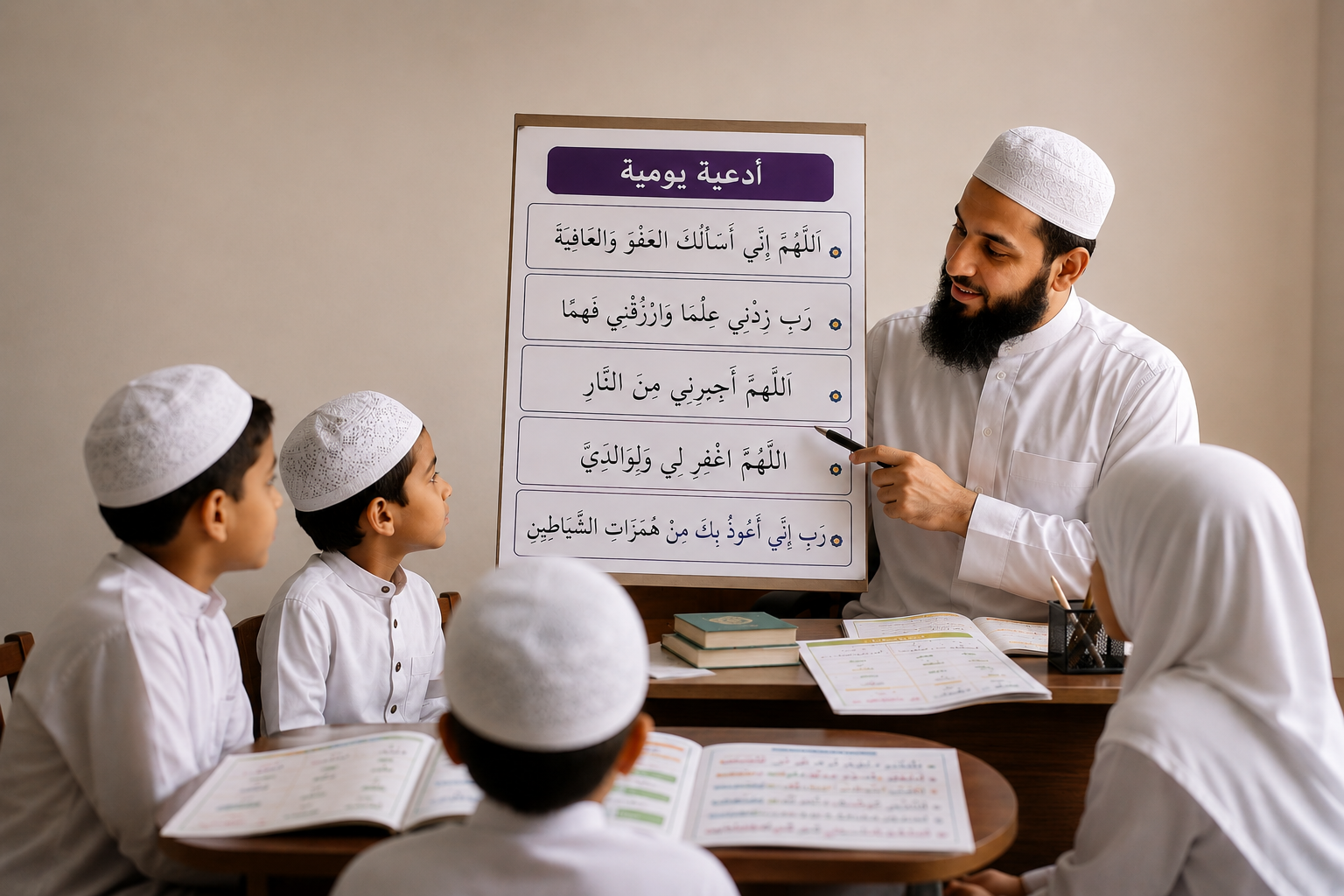 Islamic Supplication course illustration