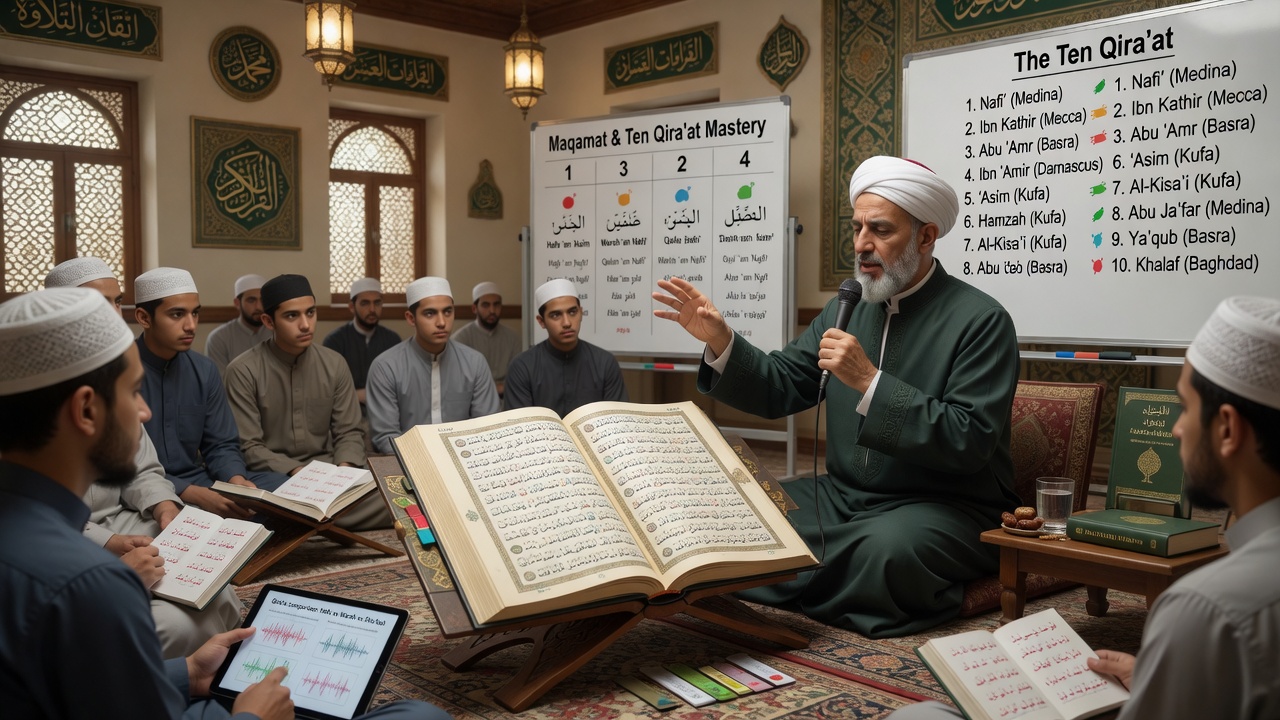 Learn Ten Qirat course illustration