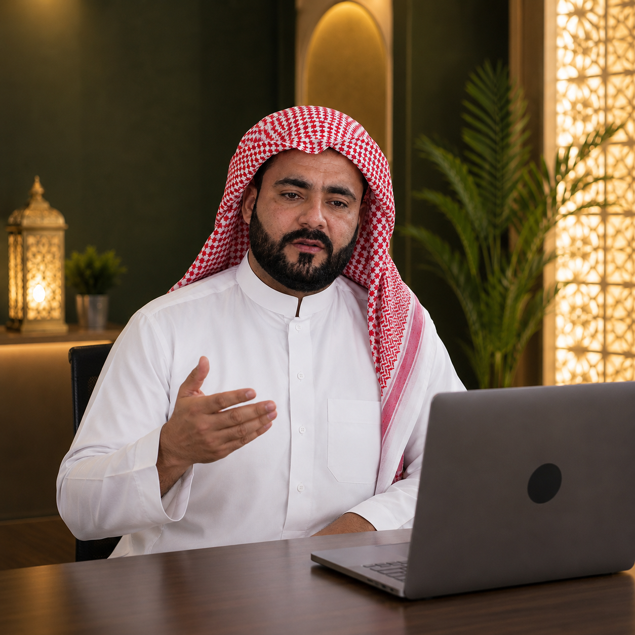 Qari Hayat teaching Quran