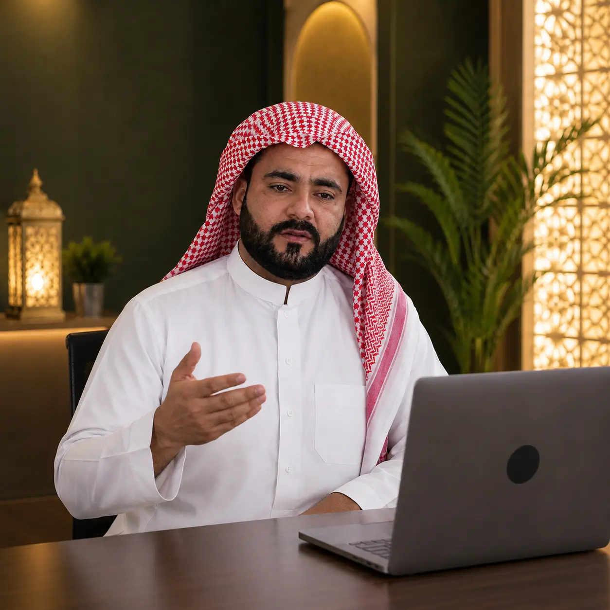 Qari Hayat teaching Quran